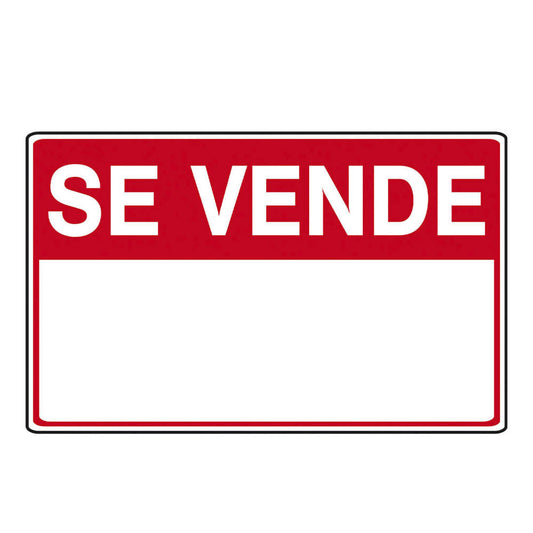 Letrero de Señalización Best Value Se Vende de PVC