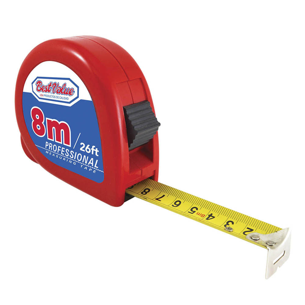 Cinta Métrica Best Value de 8 m
