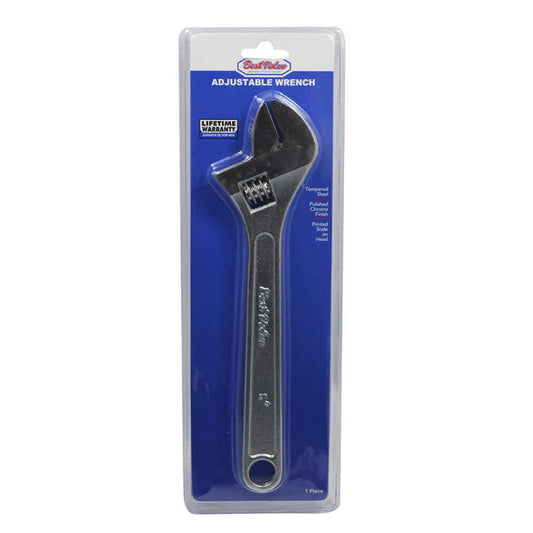 Llave Ajustables Best Value de Acero de 6"