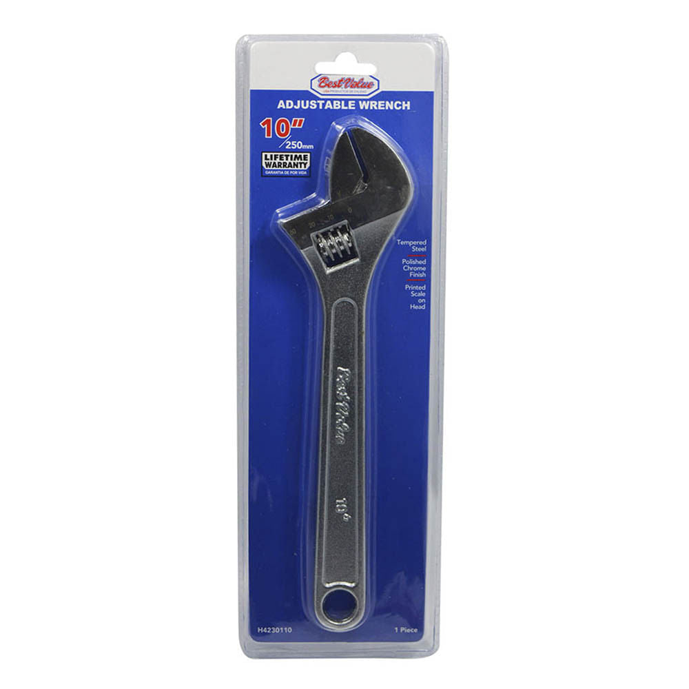 Llave Ajustables Best Value de Acero de 10"