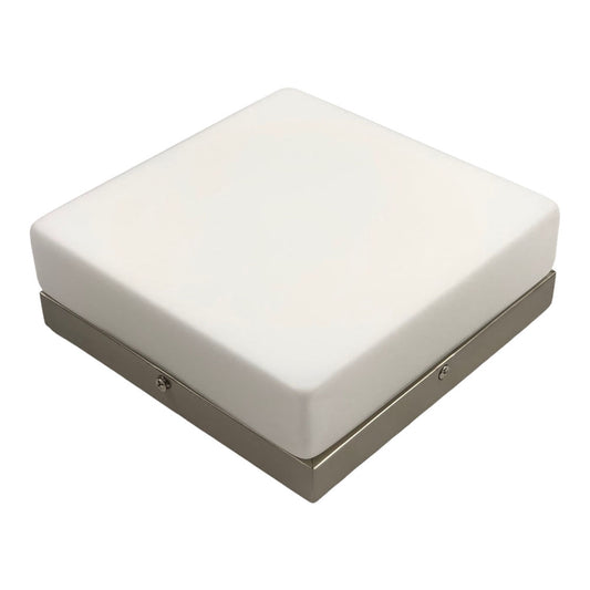 Lámpara de Techo Westinghouse Cuadrada 2 Luces - Blanco