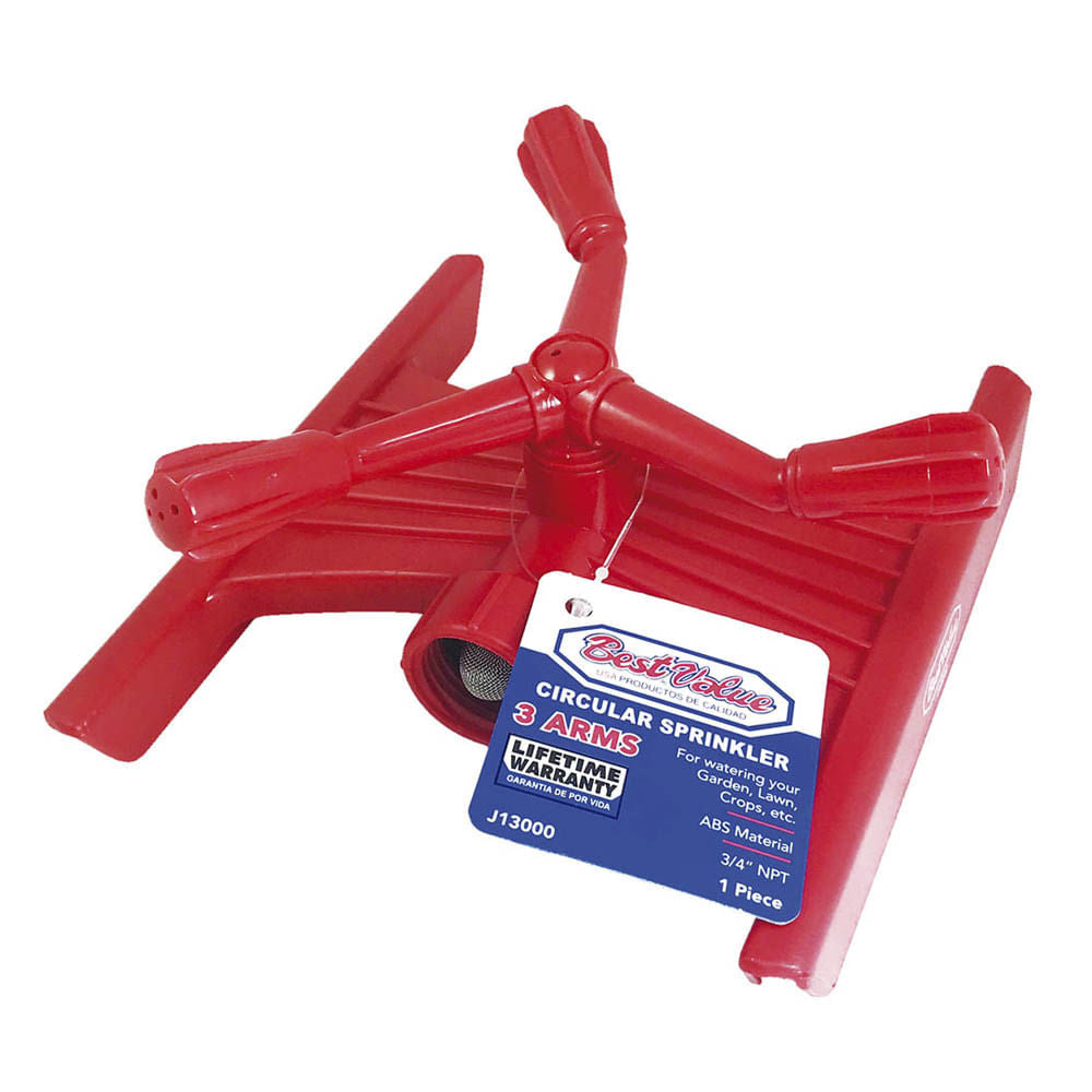 Aspersor Plástico Best Value Giratorio de 3/4"