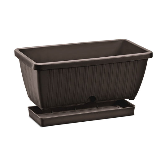 Macetero Rimax Plástico Rectangular 40 cm