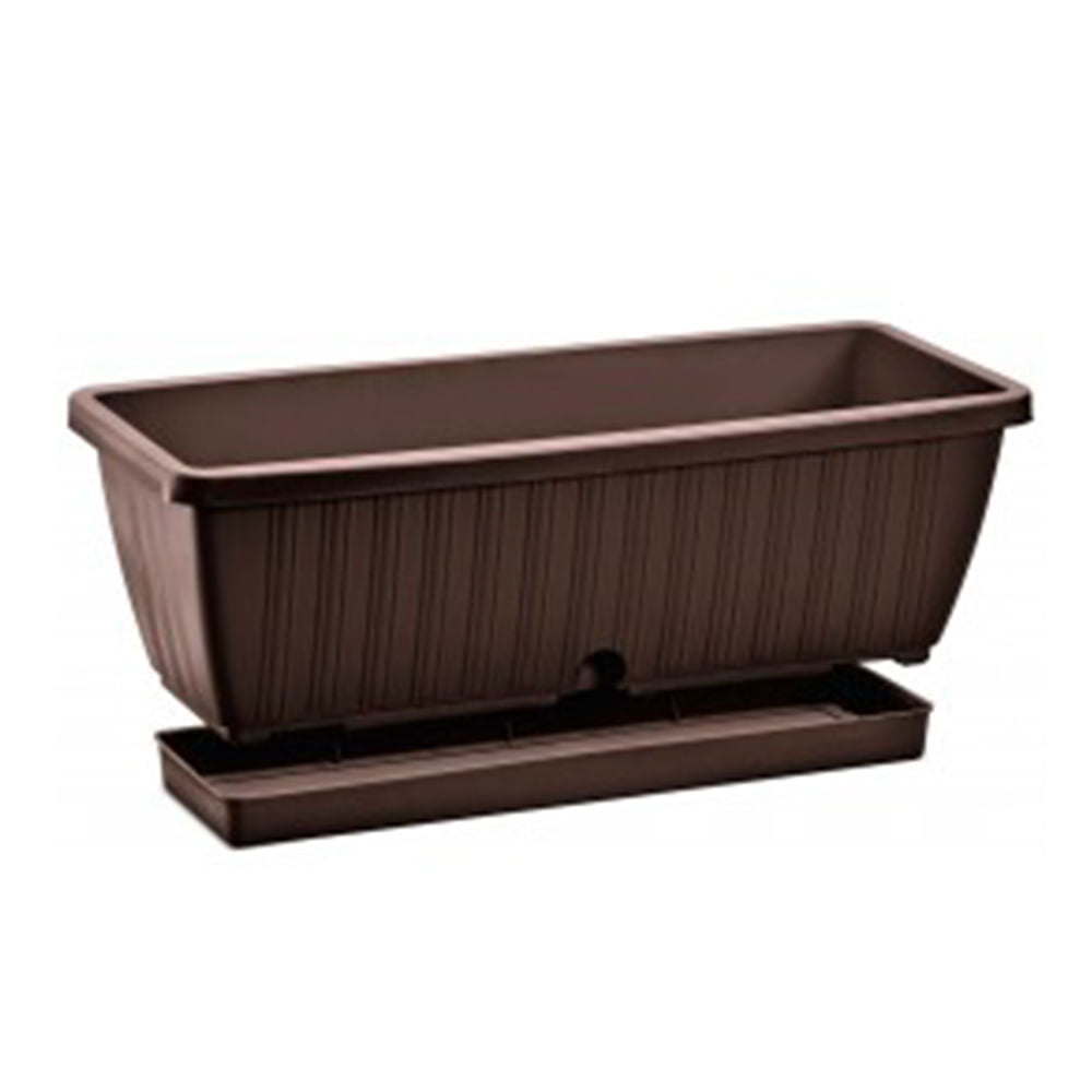 Macetero Rimax Plástico Rectangular 50 cm