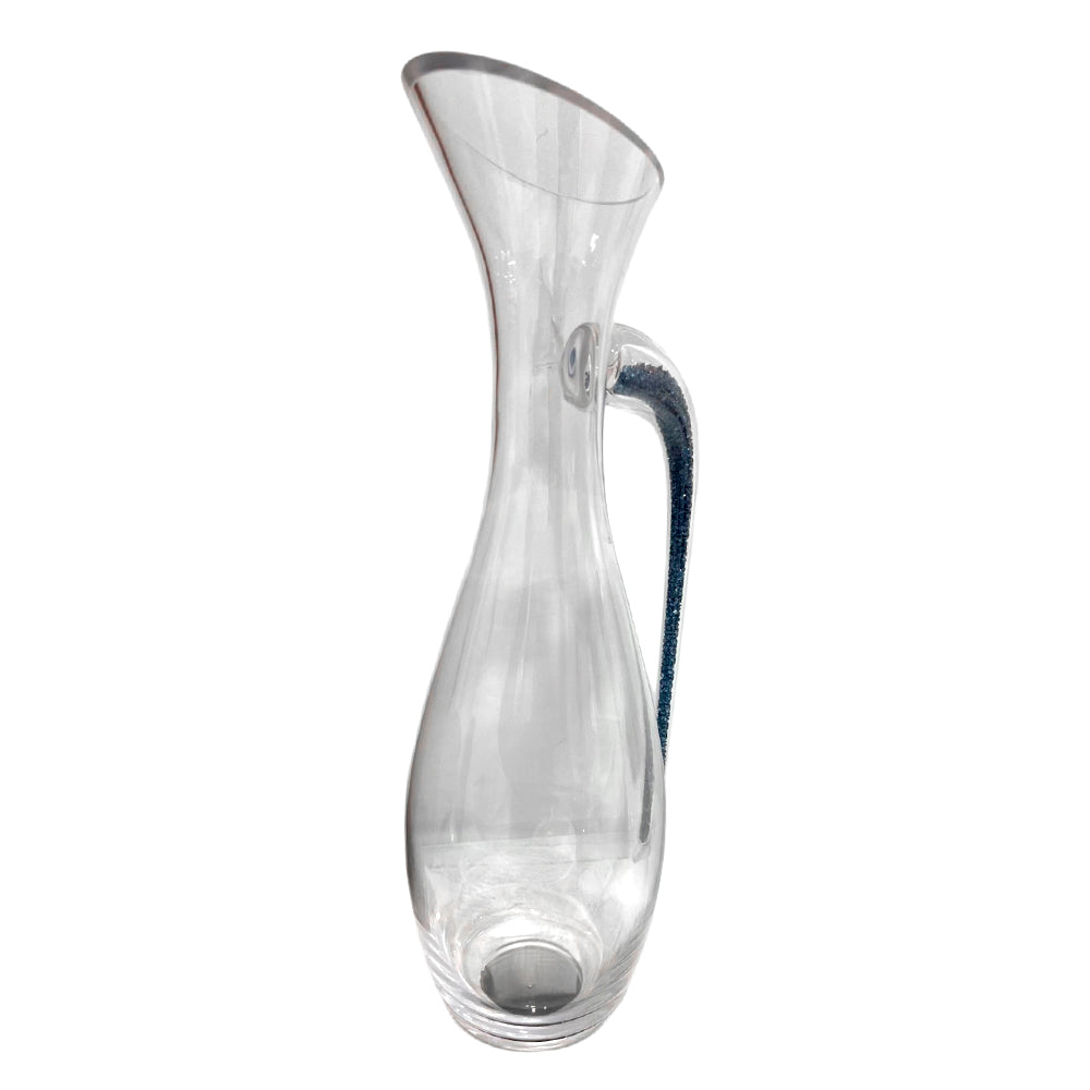 Jarra florero decorativo de vidrio Clear Home Elegance