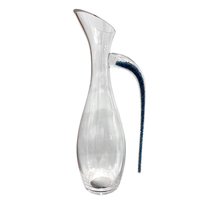 Jarra florero decorativo de vidrio Clear Home Elegance