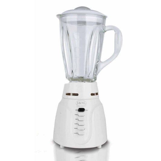 Licuadora J&M Con Jarra de Vidrio de 6 Velocidades