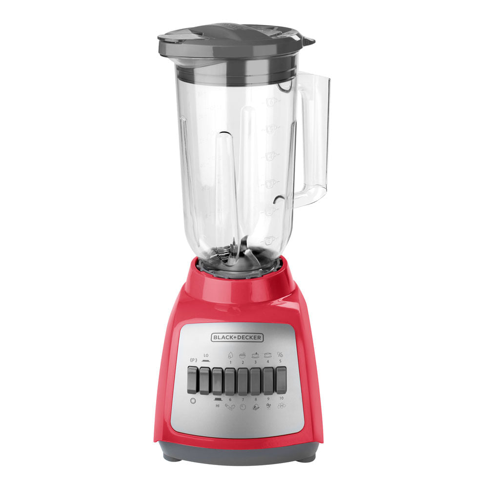 Licuadora Black & Decker DuraPro Colors Jarra Plástica Roja