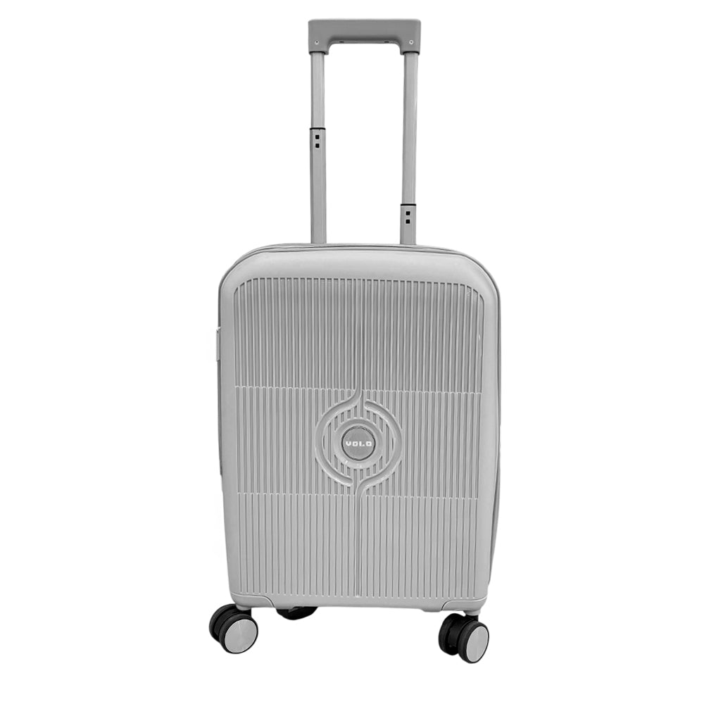 Maleta Lisa 20" Yolo / Gris / Con Ruedas