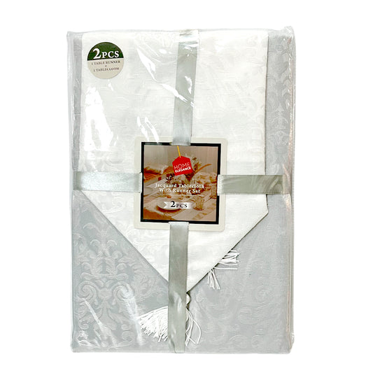 Mantel Rectangular Home Elegance Con Camino / 60" x 84" / Surtido