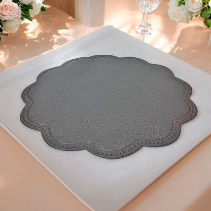 Individual Plástico Home Elegance 37 cm / Redondo - Surtido
