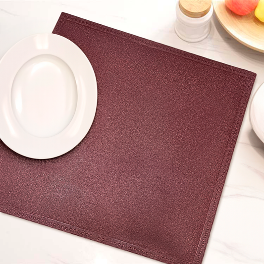 Individual Plástico Home Elegance Cuadrado - Surtido