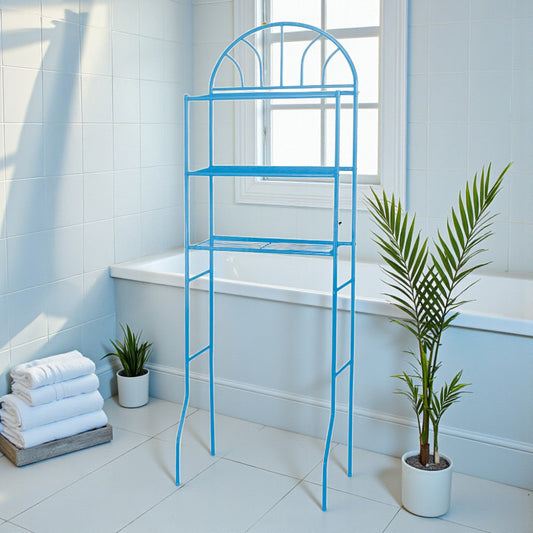 Mueble de Baño 3 Niveles Metal Blue / Easy Home