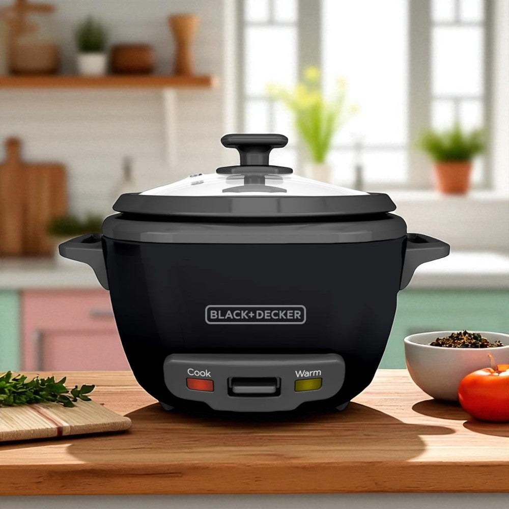 Olla Arrocera Black & Decker Negra de 14 Tazas -553