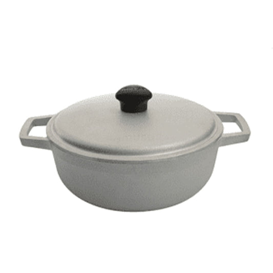Paila de Aluminio Imusa # 7 Con Tapa de 4.5 L 26 cm