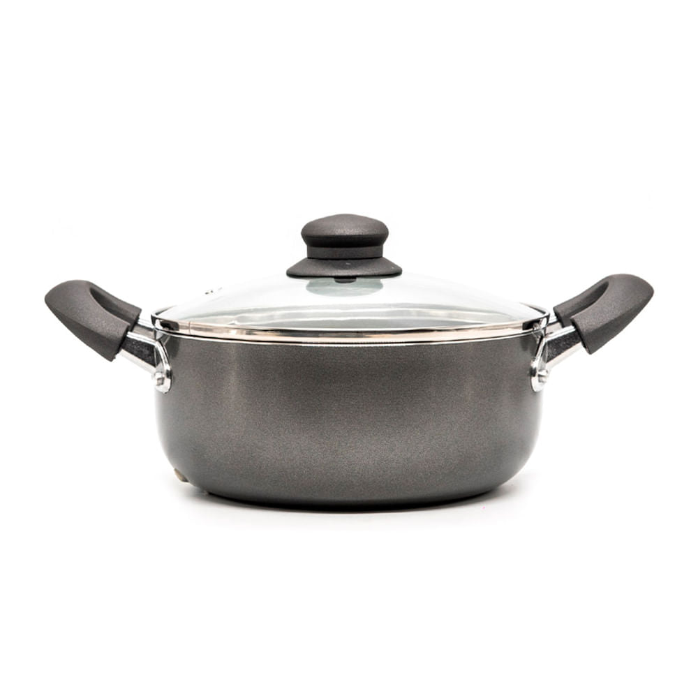 Olla Antiadherente Diamond Home Con Tapa 3.5 L