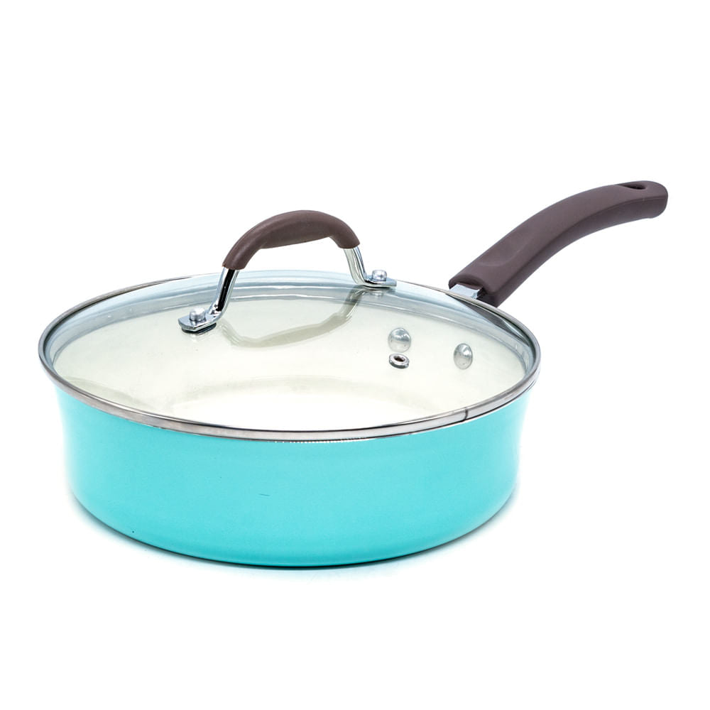 Sartén Antiadherente Oster Con Tapa de Vidrio 3.3 L