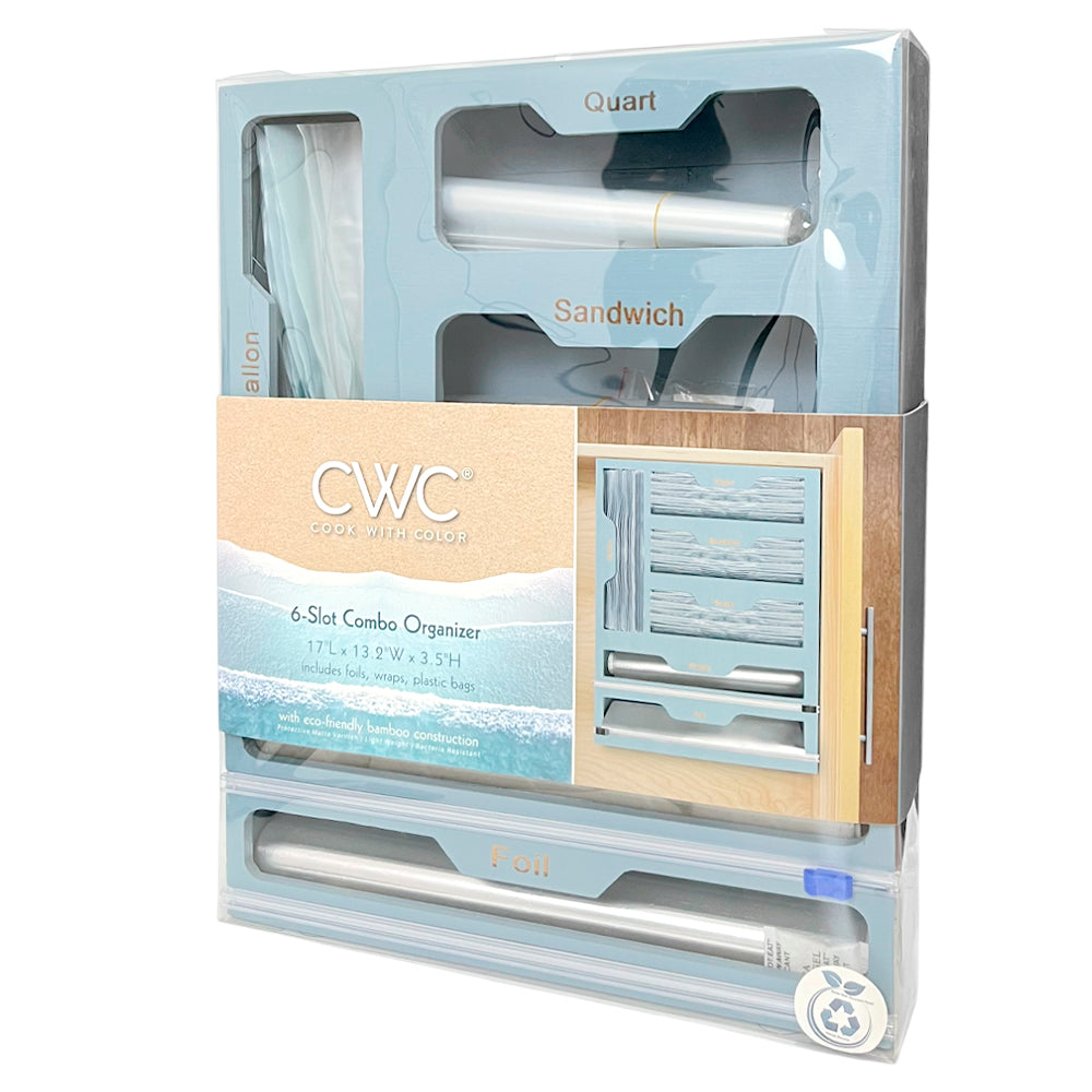 Organizador de Cocina Dc Wholesales 6 Ranuras / Azul
