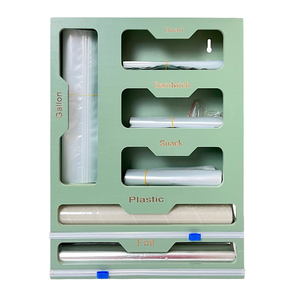 Organizador de Cocina Dc Wholesales 6 Ranuras / Verde