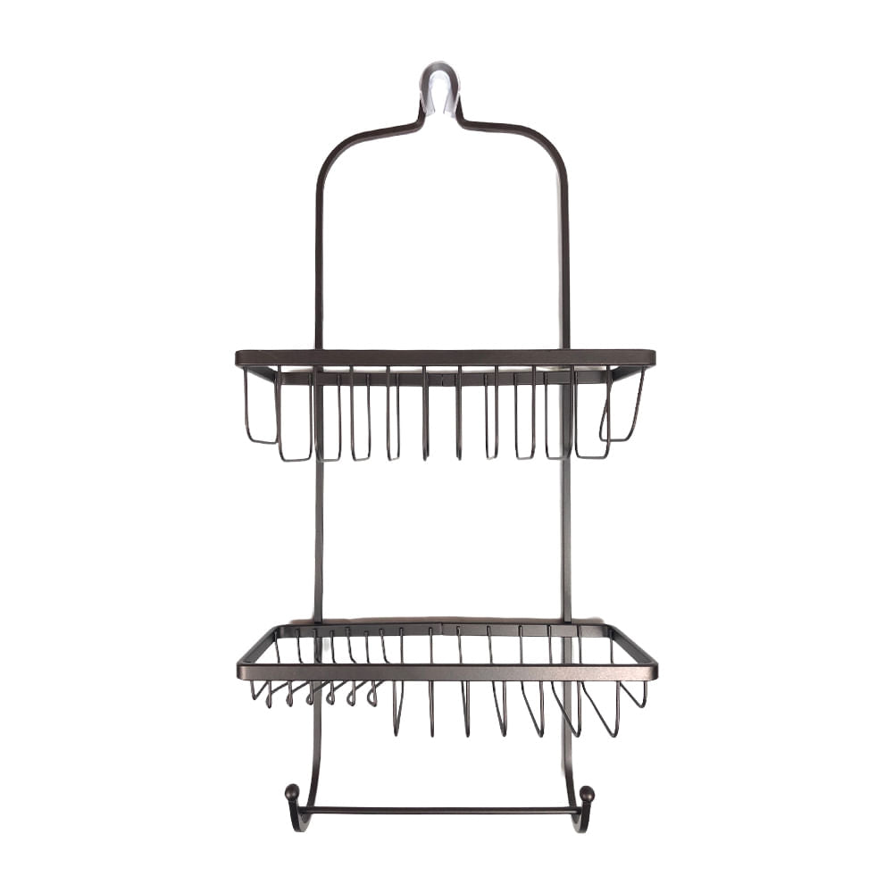 Organizador de Baño Bath Bliss 2 Niveles de Metal