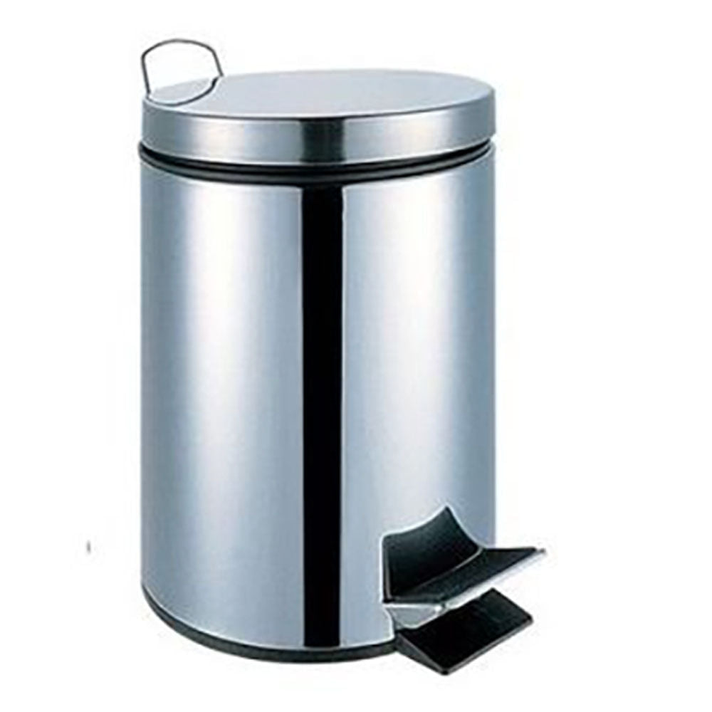 Basurero Kennedy Home Acero Inoxidable Con Pedal 12 L