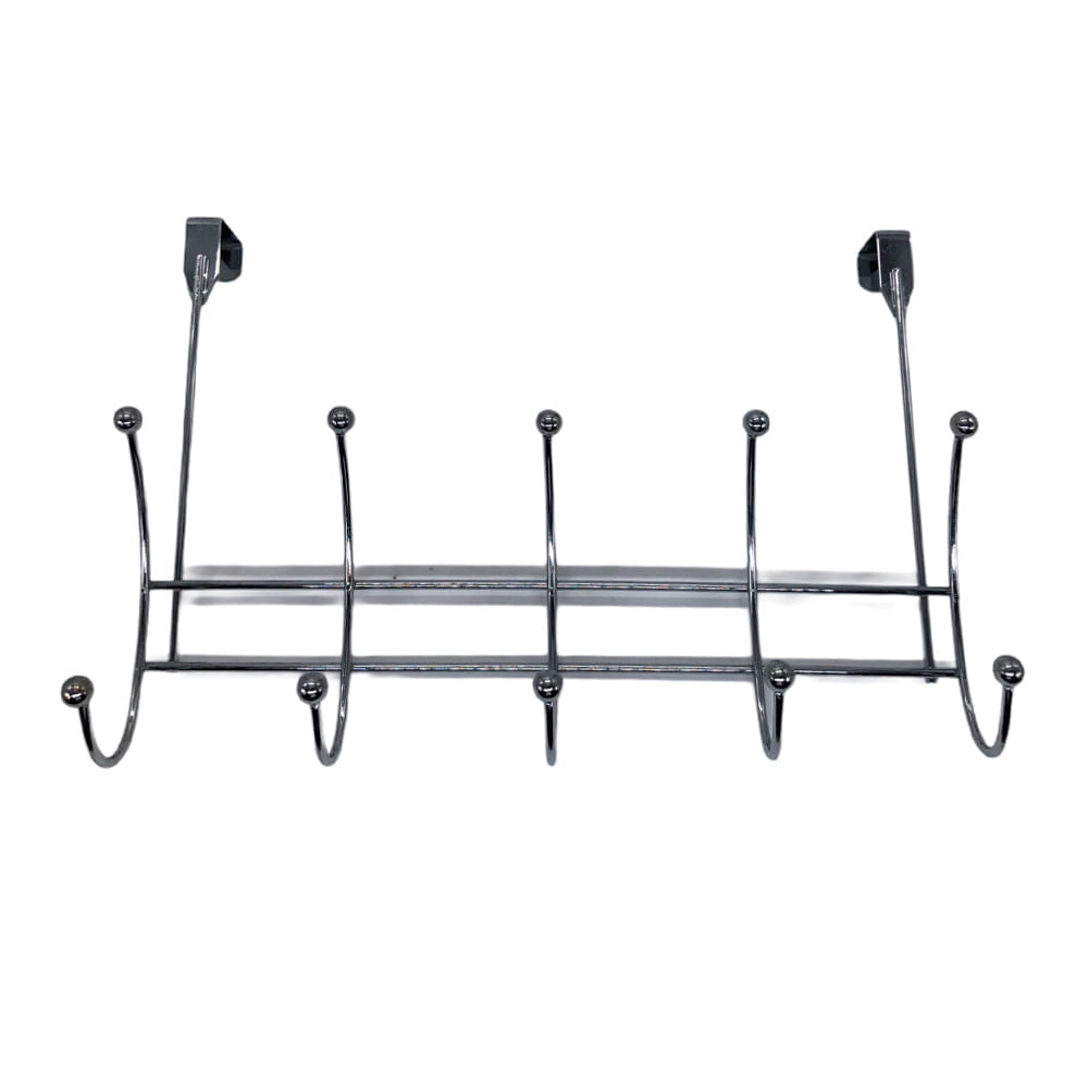 Rack Para Puerta Easy Home Con 5 Gancho de Metal
