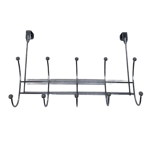 Rack Para Puerta Easy Home Con 5 Gancho de Metal