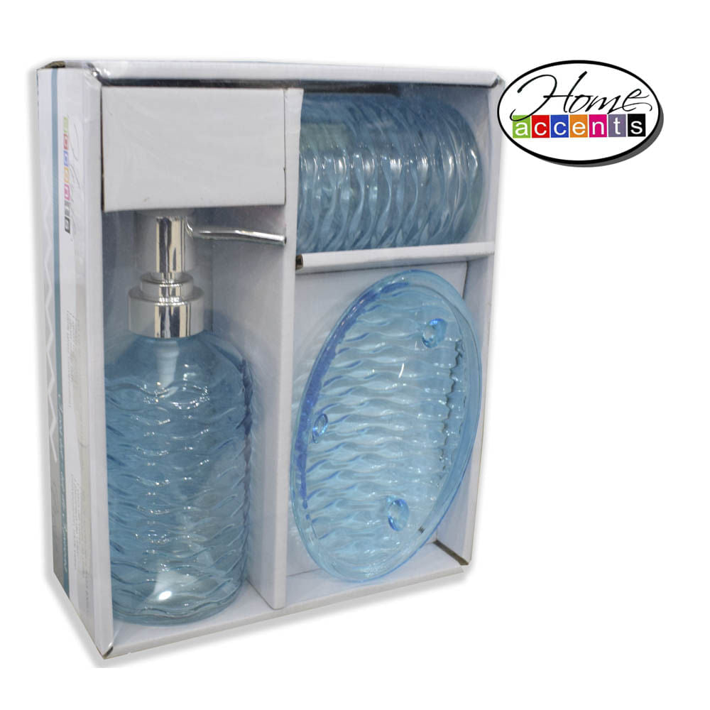 Accesorio de Baño Fresh Home Accents Set de 3 Piezas