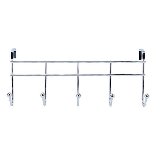 Organizador Para Puerta Family Maid de Metal 5 Ganchos