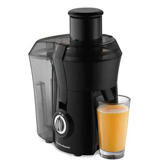 Extractor de Jugo Eléctrico Hamilton Beach Negro