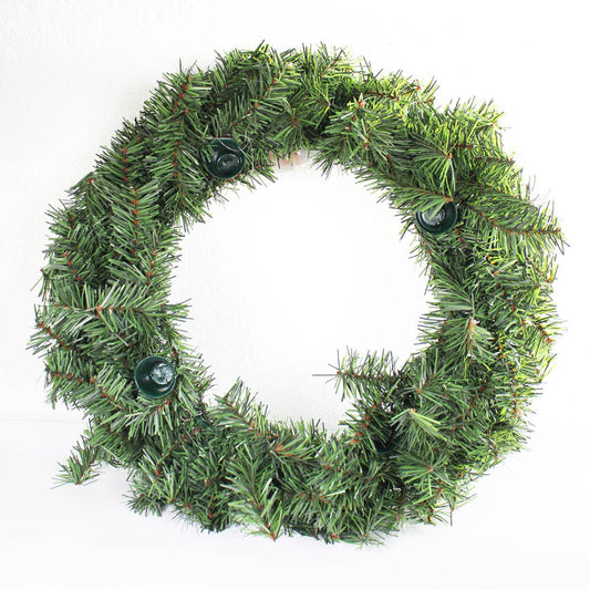 Corona Navideña Miró Christmas de Adviento 20" X 180 Puntas