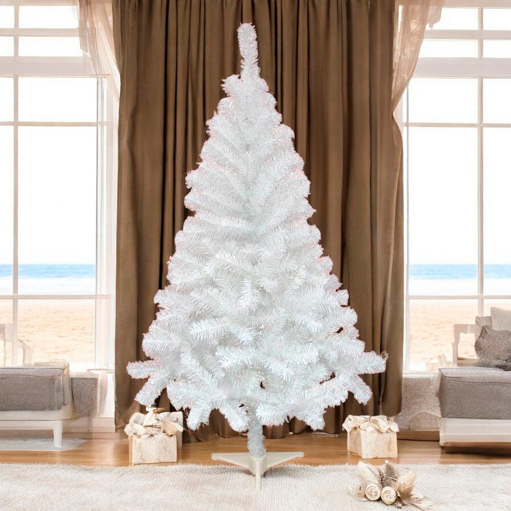 Árbol de Navidad Newry Blanco de 6 Pies