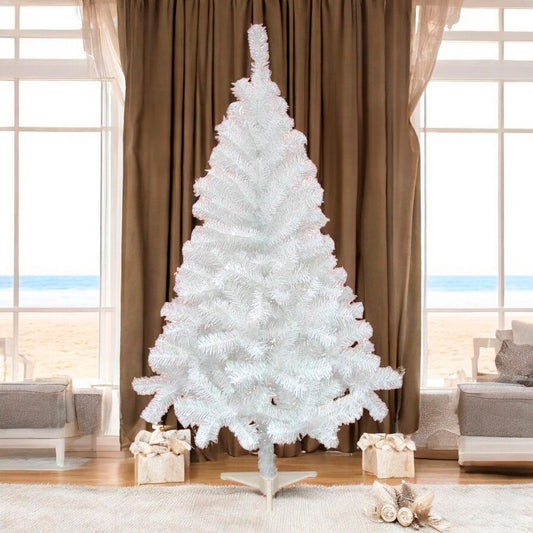 Árbol de Navidad Newry Blanco de 6 Pies