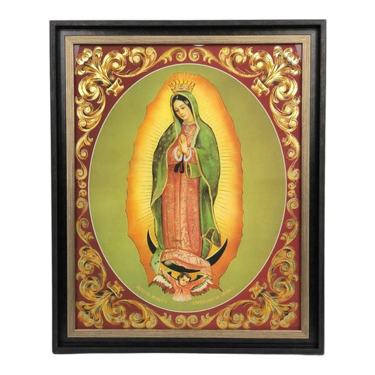 Cuadro Religioso Elico Virgen de Guadalupe 20" x 24"