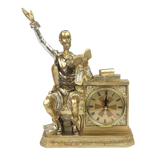 Figura Decorativa Concepts Quijote 20cm x 29cm - Dorado