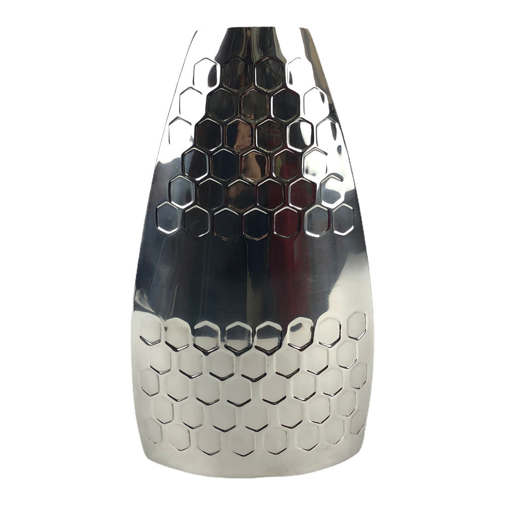 Florero Concepts de Metal 21 cm x 8 cm x 34 cm