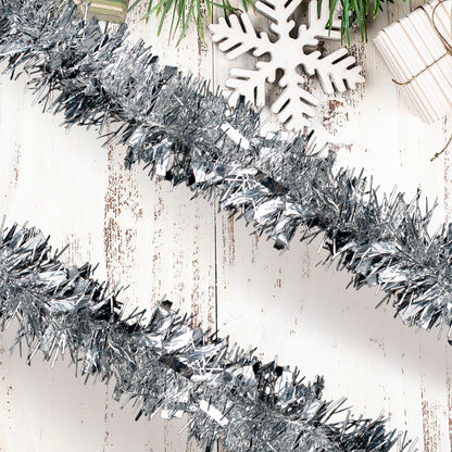 Guirnalda de Navidad Newry Plateado