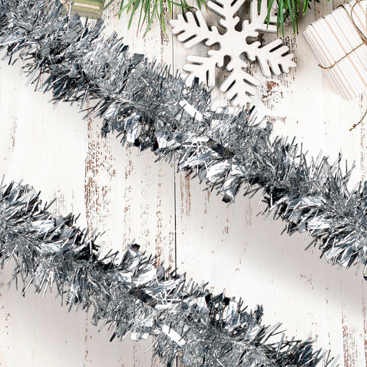 Guirnalda de Navidad Newry Plateado