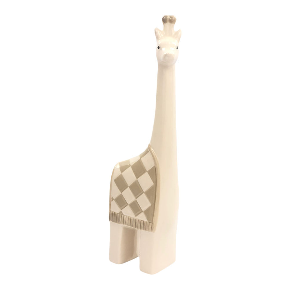 Figura Decorativa Great Buy de Cerámica Jirafa 3.5" x 2.4" x 13.6"