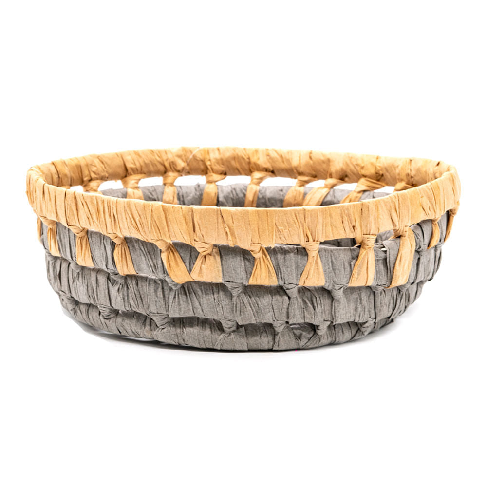 Canasta Home Elegance Redonda Mimbre 20 cm
