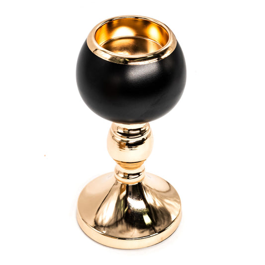 Porta vela Home Elegance de Metal 16.5 cm