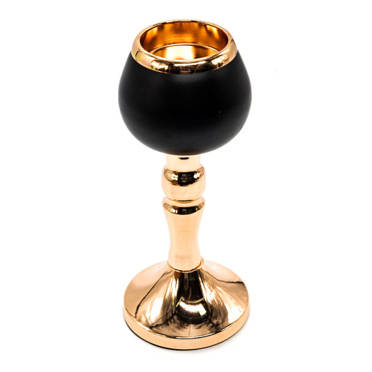 Porta vela Home Elegance de Metal 20 cm