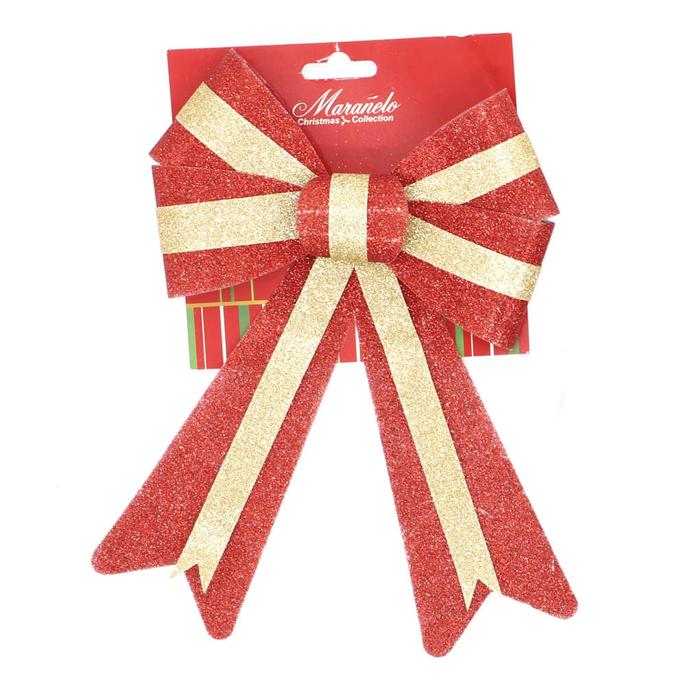 Lazo de Navidad Maranelo Christmas Escarchado- Surtido