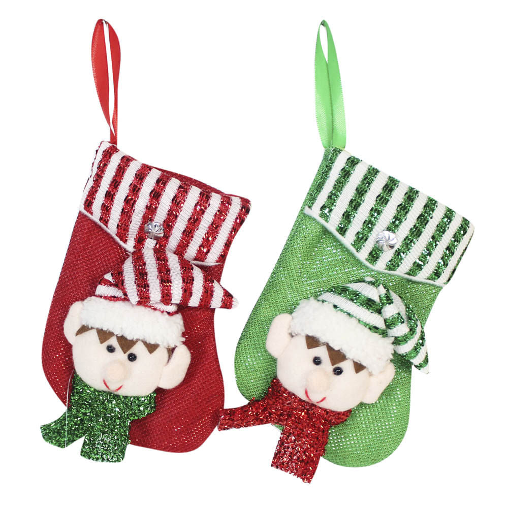 Adorno Colgante de Navidad Miró Christmas Bota Elfo - Surtido