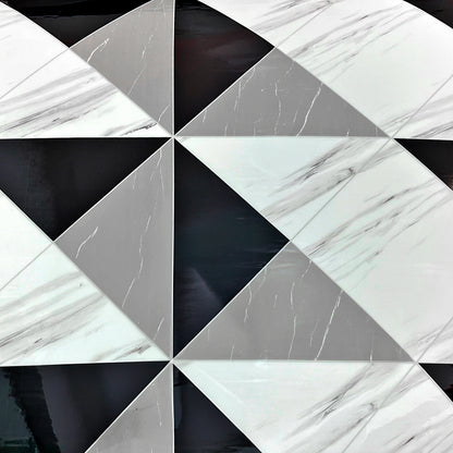 Papel Decorativo Adhesivo de Pared 1.2X3M Home Elegance / Estampado Ajedrez