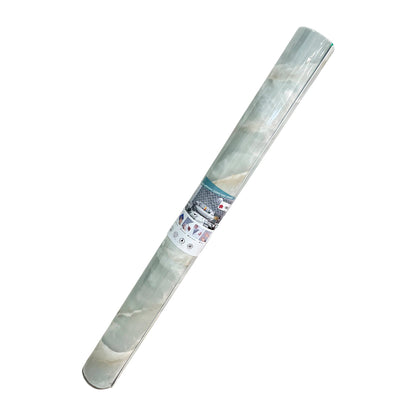 Papel Decorativo Adhesivo de Pared 1.2X3M Home Elegance / Verde Estampado