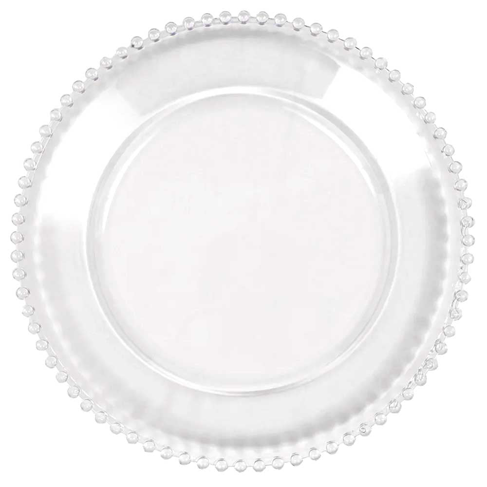 Plato Desechables 10.5" Lillian / 10 Piezas / Clear