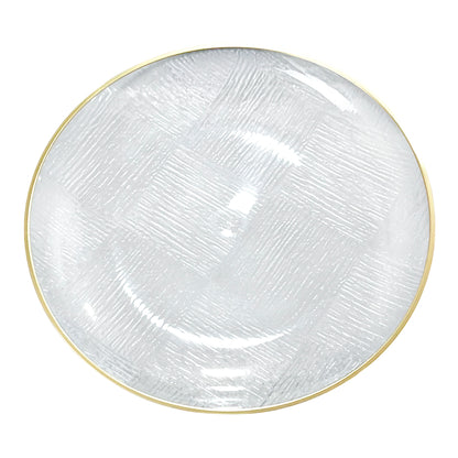 Platos Reutilizables Lillian / 32 Piezas / Clear