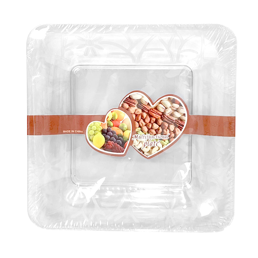 Platos Reutilizables Home Elegance / 8" / Set 2 Piezas