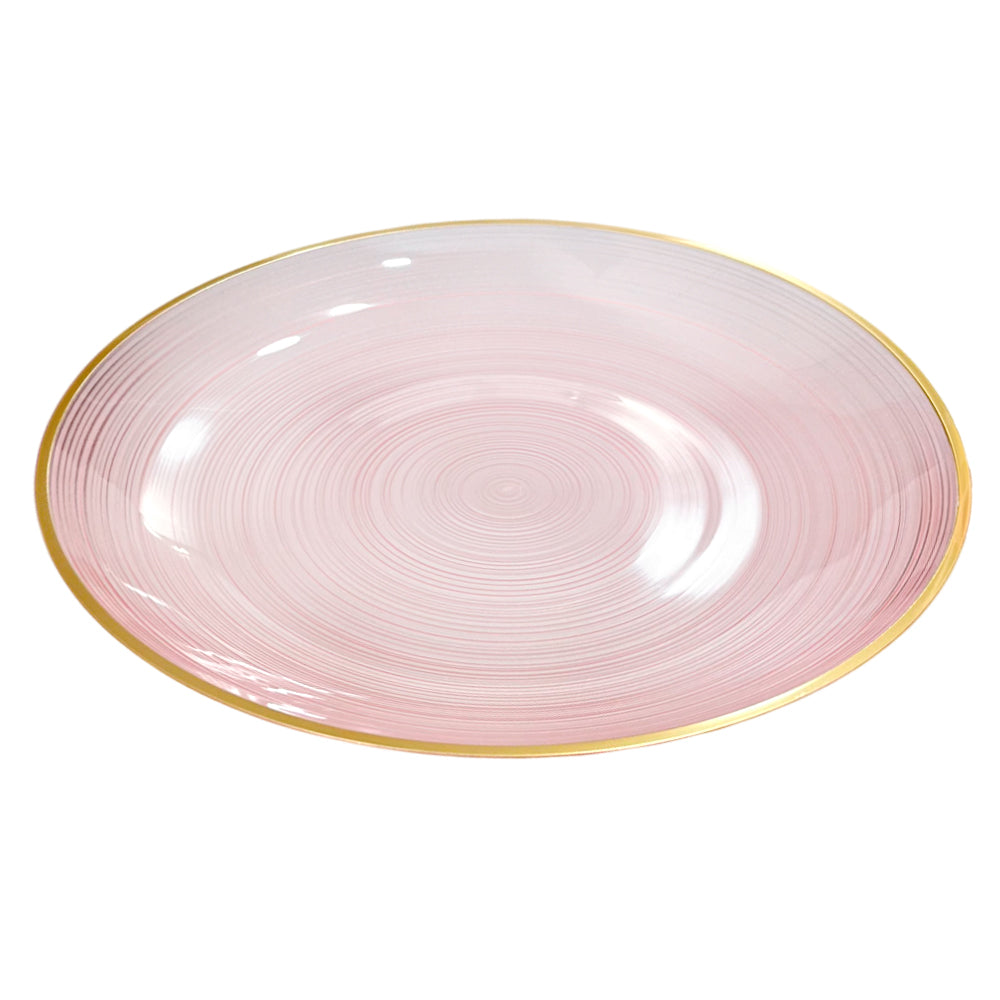 Platos Reutilizables Lillian / 32 Piezas / Rose-Gold